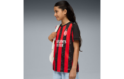 Puma AC Milan 2025 - 26 Youth Home Jersey - Red/Black