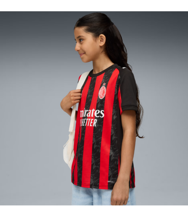 Puma Puma AC Milan 2025 - 26 Youth Home Jersey - Red/Black