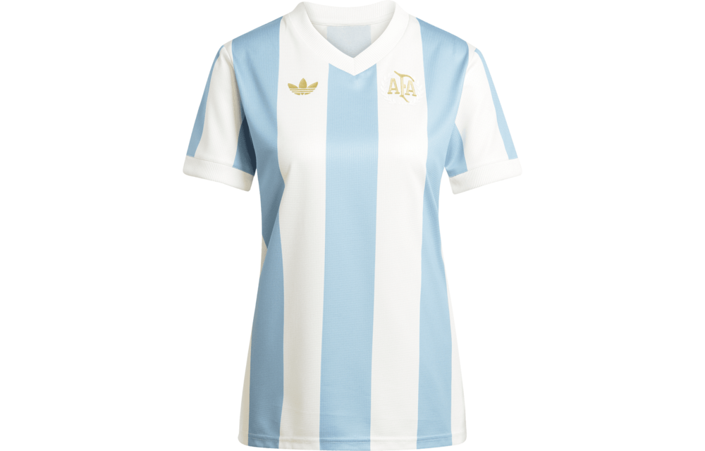 adidas Womens Argentina AFA 50th Anniversary Jersey - Ambient Sky/Cloud White