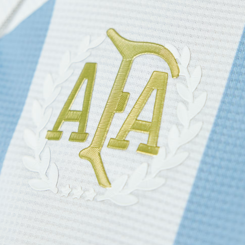 adidas Womens Argentina AFA 50th Anniversary Jersey - Ambient Sky/Cloud White