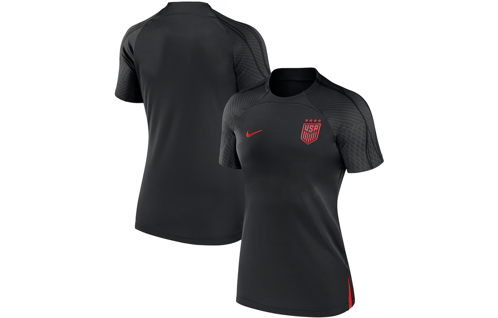 Nike Womens USA United States USWNT 2024 DrifFit Strike Prematch Training Jersey - Black