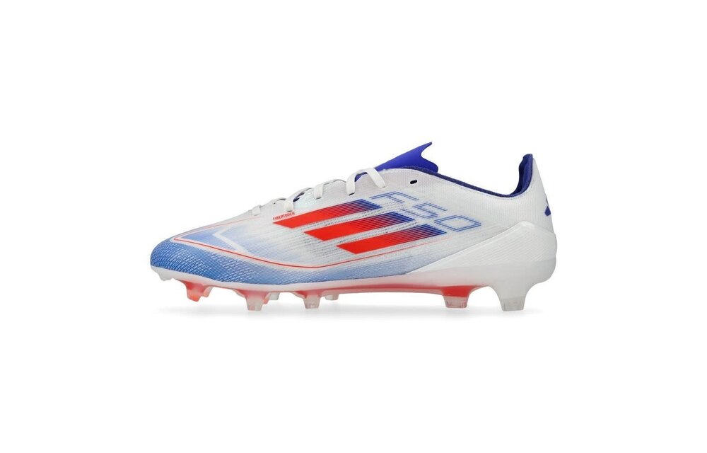 adidas F50 Pro FG / MG - Cloud White/Solar Red/Lucid Blue