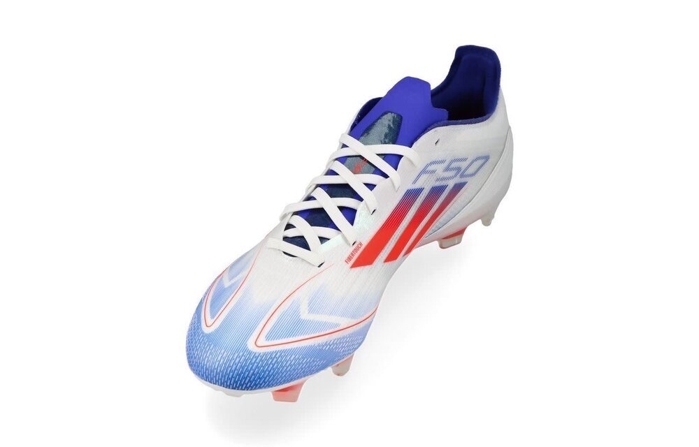 adidas F50 Pro FG / MG - Cloud White/Solar Red/Lucid Blue