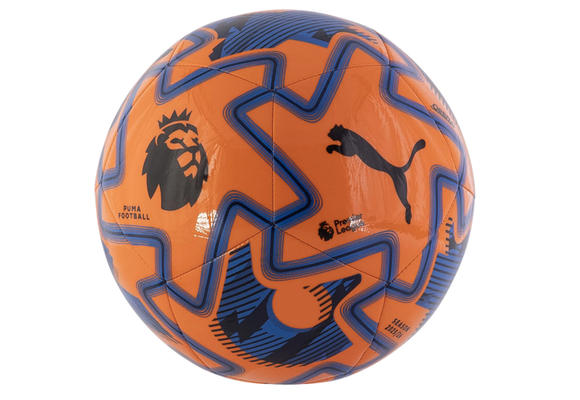Puma Premier League 2025 - 26  Orbita Play Ball - Orange Glo/Racing Blue/Black