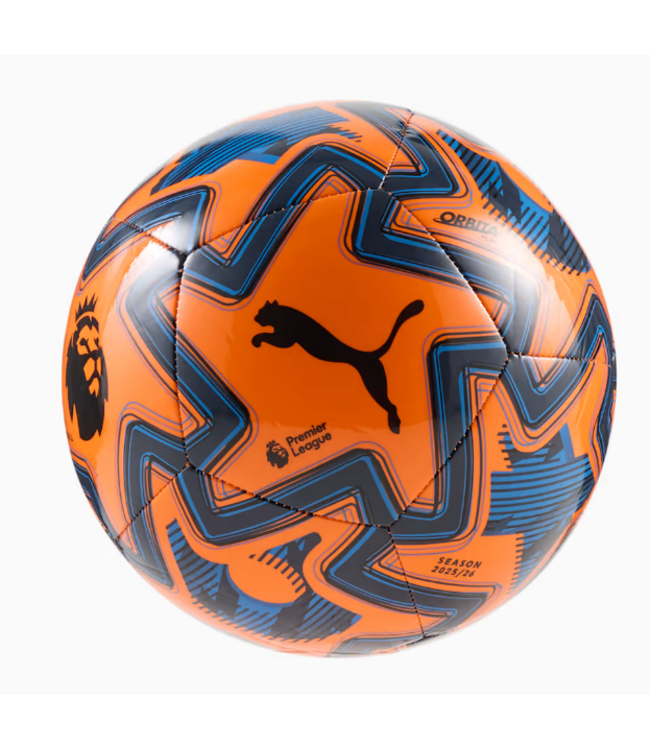 Puma Puma Premier League 2025 - 26  Orbita Play Ball - Orange Glo/Racing Blue/Black