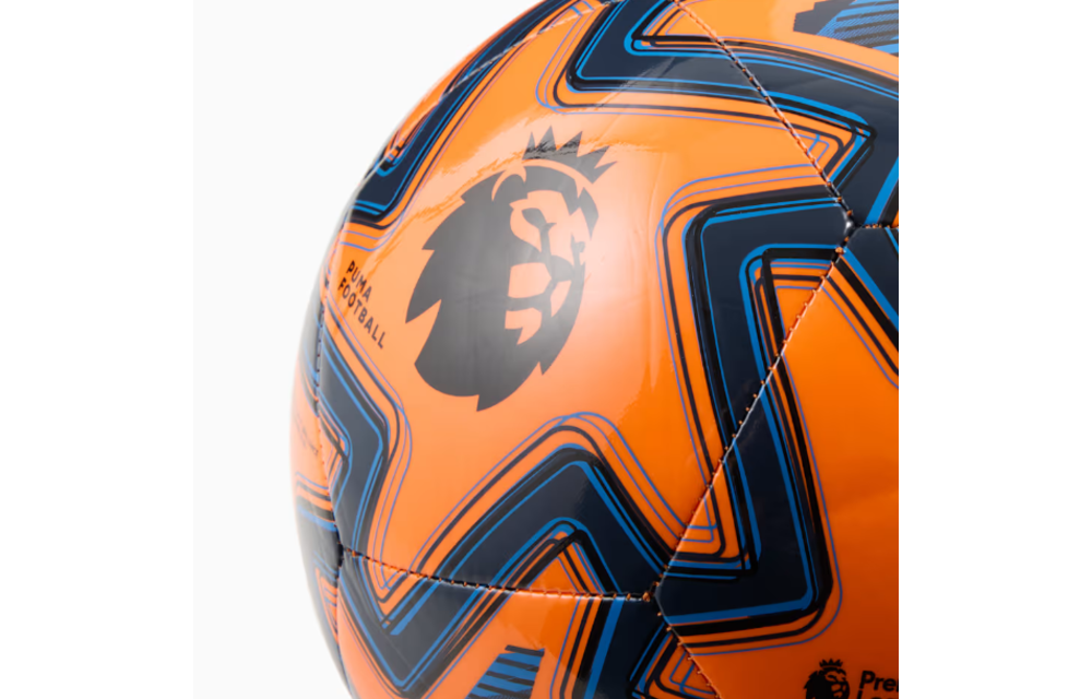 Puma Premier League 2025 - 26 Orbita Play Ball - Orange Glo/Racing Blue/Black
