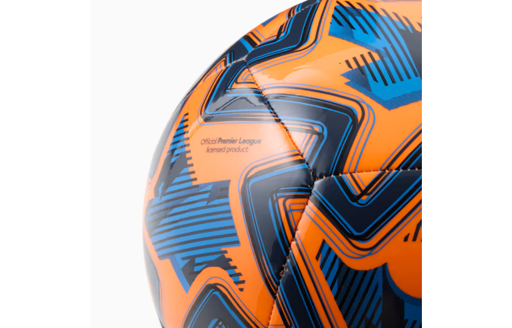 Puma Premier League 2025 - 26 Orbita Play Ball - Orange Glo/Racing Blue/Black