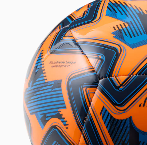 Puma Premier League 2025 - 26  Orbita Play Ball - Orange Glo/Racing Blue/Black