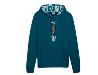 Puma Neymar Jr. NJR Creativity Soccer Hooded  Top - Ocean Trophic/Turquoise