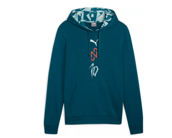 Puma Neymar Jr. NJR Creativity Soccer Hooded  Top - Ocean Trophic/Turquoise