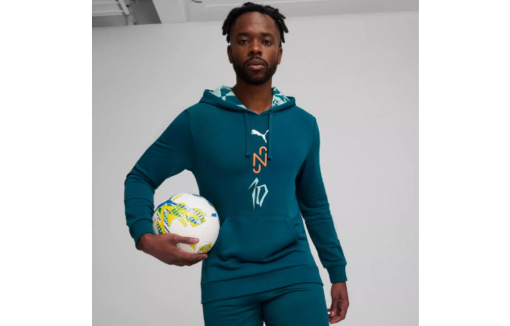 Puma Neymar Jr. NJR Creativity Soccer Hooded Top - Ocean Trophic/Turquoise