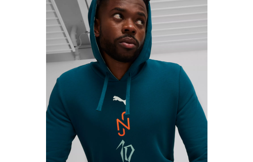 Puma Neymar Jr. NJR Creativity Soccer Hooded  Top - Ocean Trophic/Turquoise