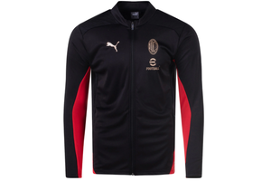 Puma AC Milan 2024-25 Full Zip Training Jacket - Black/Red