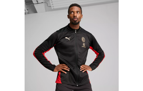 Puma AC Milan 2024-25 Full Zip Training Jacket - Black/Red