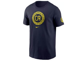 Nike Club America 2024 - 25 Core Tee Shirt - Midnight Navy