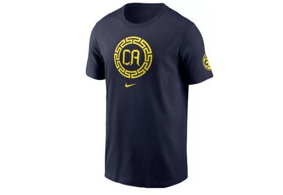 Nike Club America 2024 - 25 Core Tee Shirt - Midnight Navy