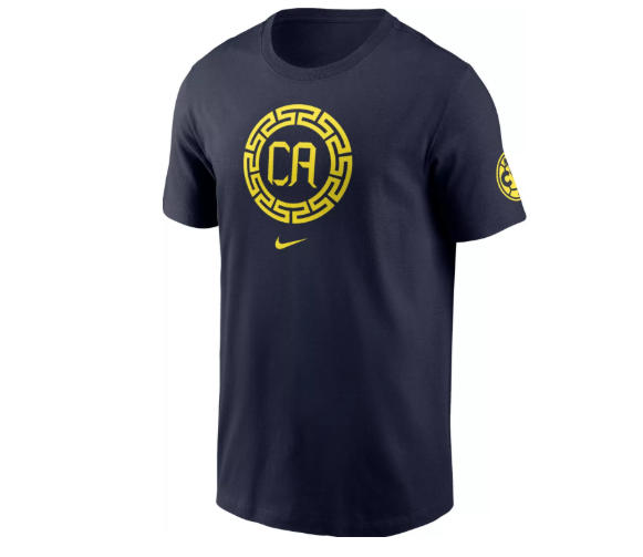 Nike Club America 2024 - 25 Core Tee Shirt - Midnight Navy