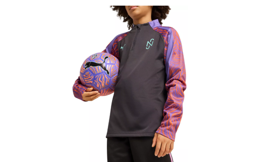 Puma Youth Neymar Jr. NJR Creativity Training Top - Dark Coal/Soft Violet