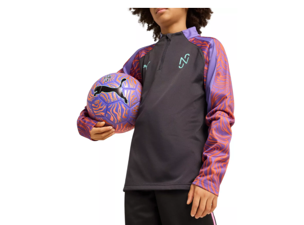 Puma Youth Neymar Jr. NJR Creativity Training Top - Dark Coal/Soft Violet