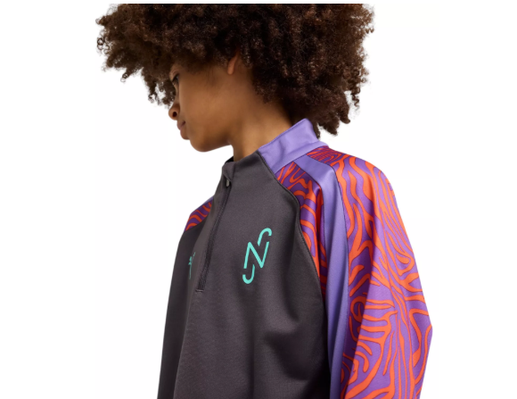 Puma Youth Neymar Jr. NJR Creativity Training Top - Dark Coal/Soft Violet