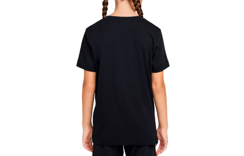 Nike Youth Chelsea FC 2024 - 25 Crest Foil Fan Shirt - Black