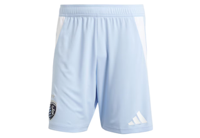 adidas Sporting Kansas CIty 25 / 26 Authentic Home Shorts - Glow Blue/White