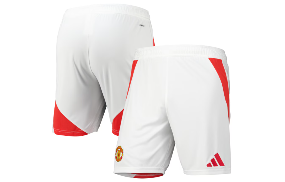 adidas Manchester United 2024 / 25 Authentic Home Shorts - White