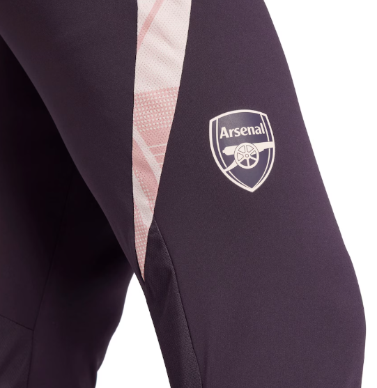 adidas Arsenal 2024 - 25 Tiro AeroReady Training Pants - Aurora Black