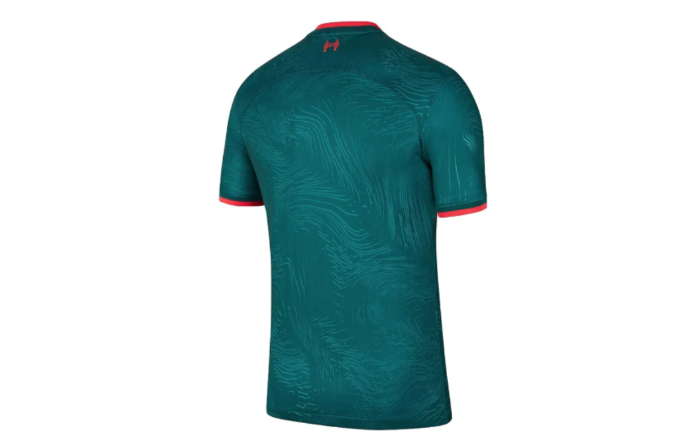 Nike Liverpool 2022 - 23 Away Jersey - Dark Atomic Teal/Rio Teal/Siren Red