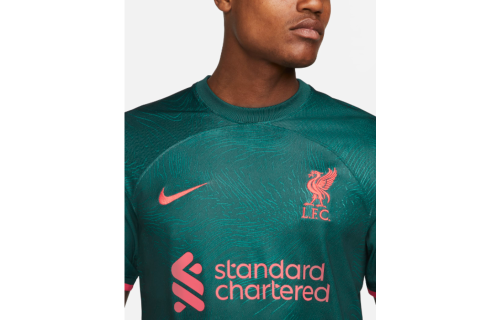 Nike Liverpool 2022 - 23 Away Jersey - Dark Atomic Teal/Rio Teal/Siren Red