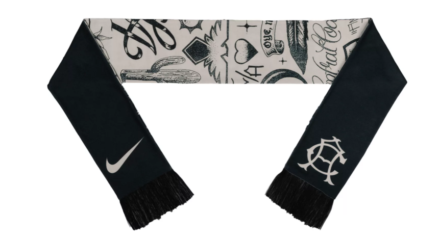 Nike Club America 2025 CA x Local Verbiage Scarf - Black/White