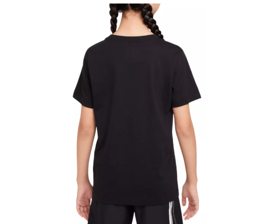 Nike Youth PSG Paris Saint German 2024 - 25 Crest Foil Fan Shirt - Black