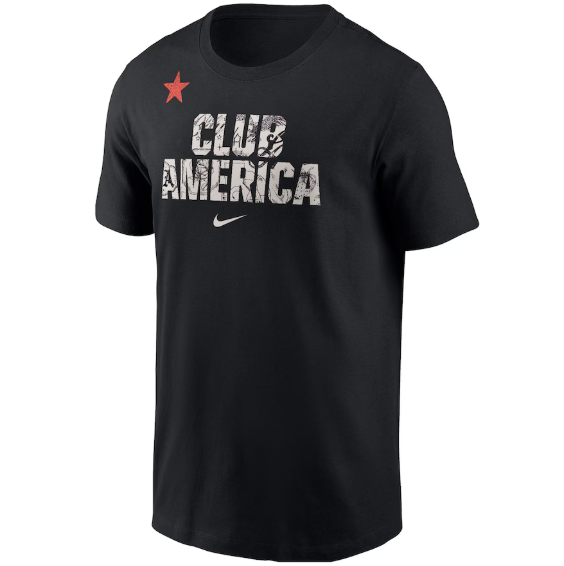 Nike Club America 2024 - 25 CA x CA Core Tee Shirt - Black
