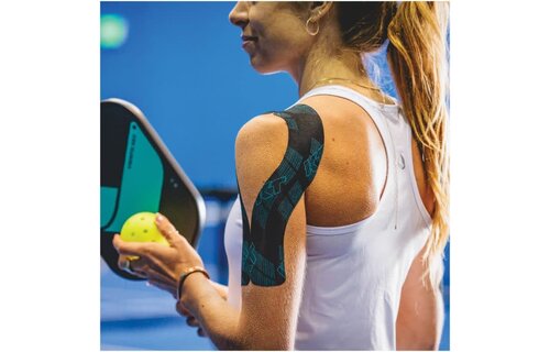 KT Tape Pro Ice 20 Strips 10" Precut - Black