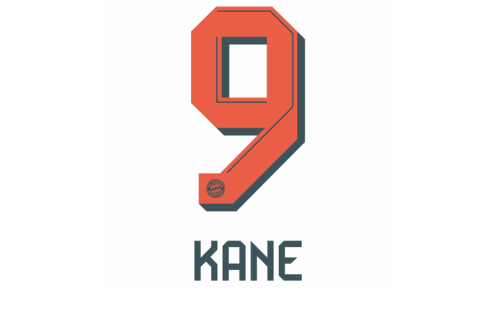 Bundesliga 2025 - 2026 Official Nameset (Name and Number Set)