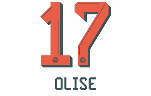 Bundesliga 2025 - 2026 Official Nameset (Name and Number Set)