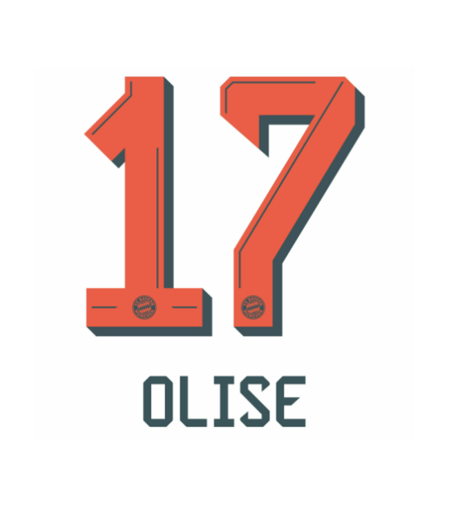 Uni-Sport Bundesliga 2025 - 2026 Official Nameset (Name and Number Set)