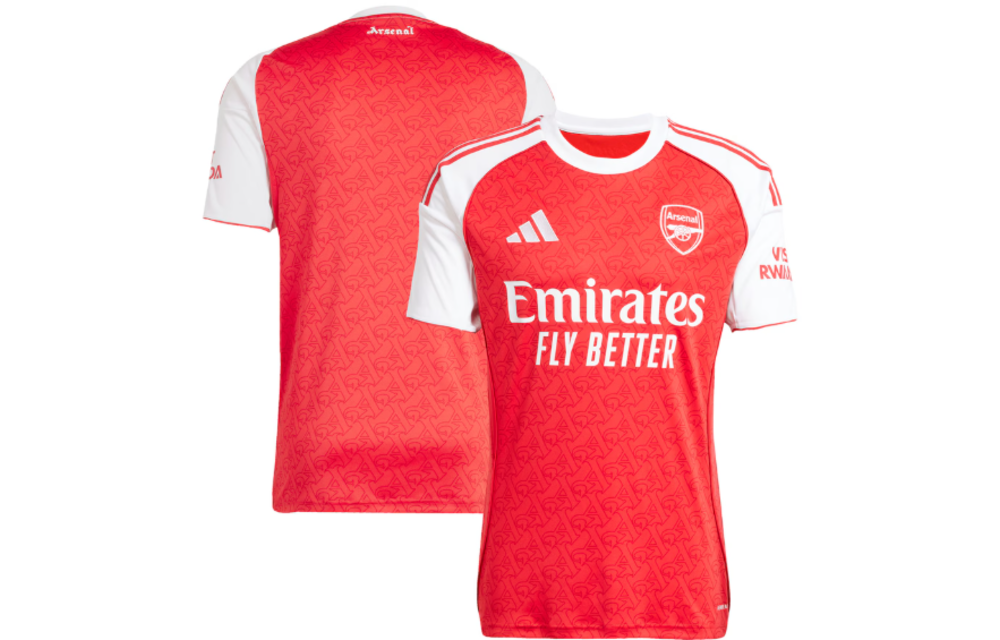 adidas Arsenal 2025 - 26 Home Jersey - Better Scarlet/White