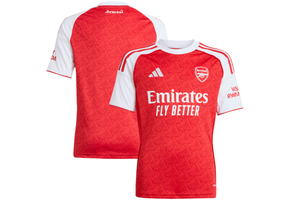 adidas Arsenal 2025 - 26 Youth Home Jersey - Better Scarlet/White