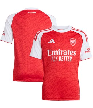 adidas adidas Arsenal 2025 - 26 Youth Home Jersey - Better Scarlet/White