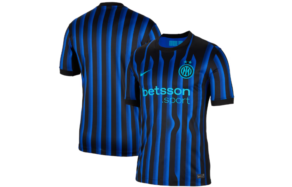 Nike Inter Milan 2025 - 26 Home Jersey - Lyon Blue/Black/Chlorine Blue
