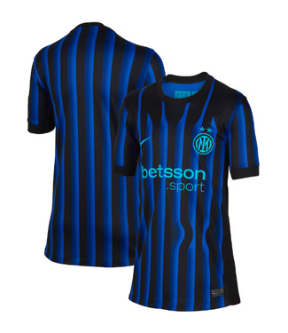 Nike Nike Youth Inter Milan 2025 - 26 Home Jersey - Lyon Blue/Black/Chlorine Blue