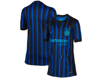 Nike Youth Inter Milan 2025 - 26 Home Jersey - Lyon Blue/Black/Chlorine Blue