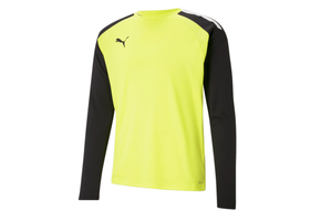 Puma Youth Team Pacer Long Sleeve Goalkeeper Jersey - Fluro Yellow/Black