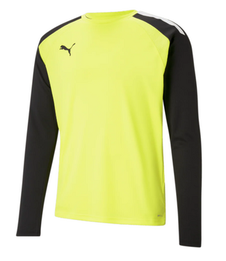 Puma Puma Youth Team Pacer Long Sleeve Goalkeeper Jersey - Fluro Yellow/Black