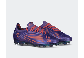 Charly Womens Stinger FG Soccer Cleats - Purple/Coral