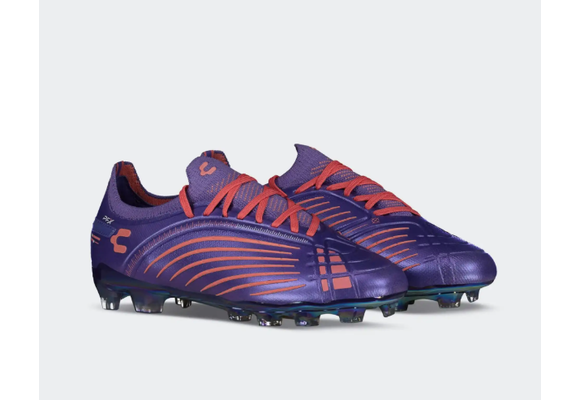 Charly Womens Stinger FG Soccer Cleats - Purple/Coral