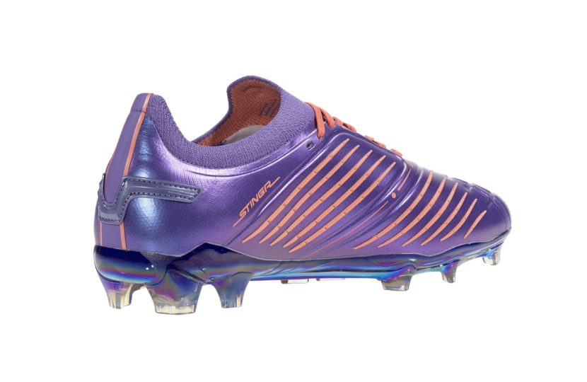 Charly Womens Stinger FG Soccer Cleats - Purple/Coral