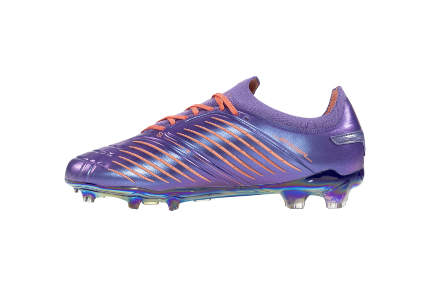 Charly Womens Stinger FG Soccer Cleats - Purple/Coral
