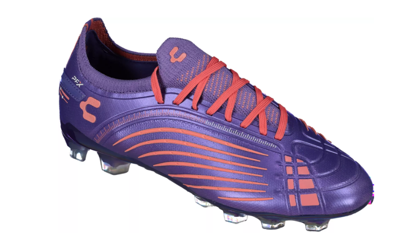 Charly Womens Stinger FG Soccer Cleats - Purple/Coral